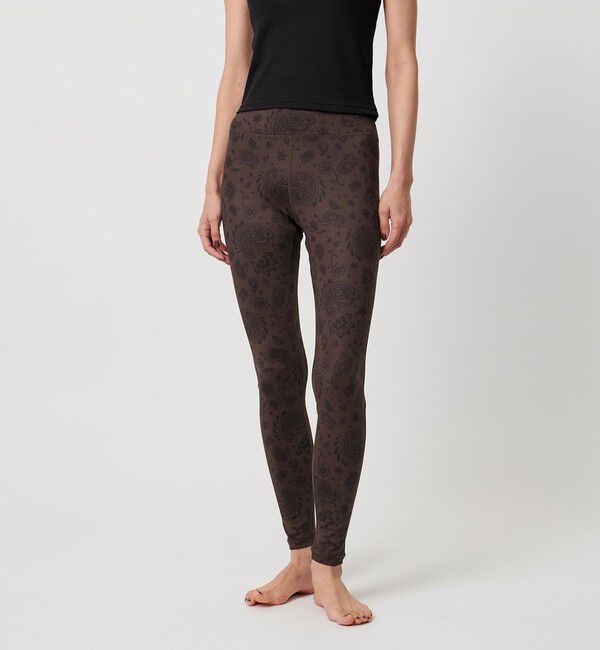 UNITED ARROWS「＜TO UNITED ARROWS＞CLOUD バンダナプリント レギンス」|スポーツ|DK.BROWN