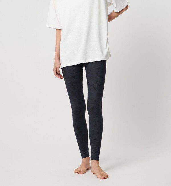 UNITED ARROWS「＜TO UNITED ARROWS＞CLOUD バンダナプリント レギンス」|スポーツ|NAVY