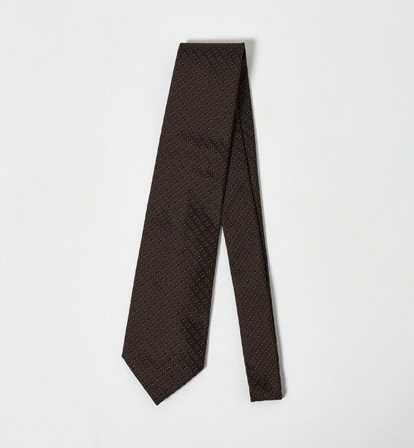 UNITED ARROWS「コモン ジャガード ネクタイ」|ネクタイ・蝶ネクタイ|DK.BROWN