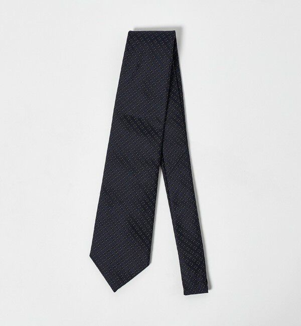 UNITED ARROWS「コモン ジャガード ネクタイ」|ネクタイ・蝶ネクタイ|NAVY