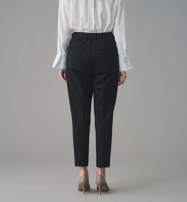 UNITED ARROWS「SPONGY タック テーパードパンツ」|スラックス|