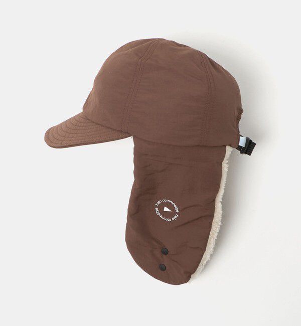 UNITED ARROWS green label relaxing「【別注】＜halo commodity＞耳あて付き キャップ / キッズ  」|キャップ・キャスケット|