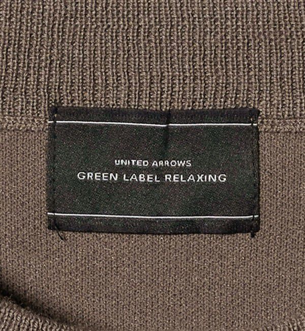 UNITED ARROWS green label relaxing「ダブルフェイス ヘンリーネック ニット」|ニット・セーター|
