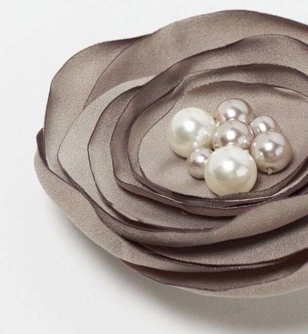 UNITED ARROWS green label relaxing「フラットフラワー コサージュ」|ブローチ・コサージュ|