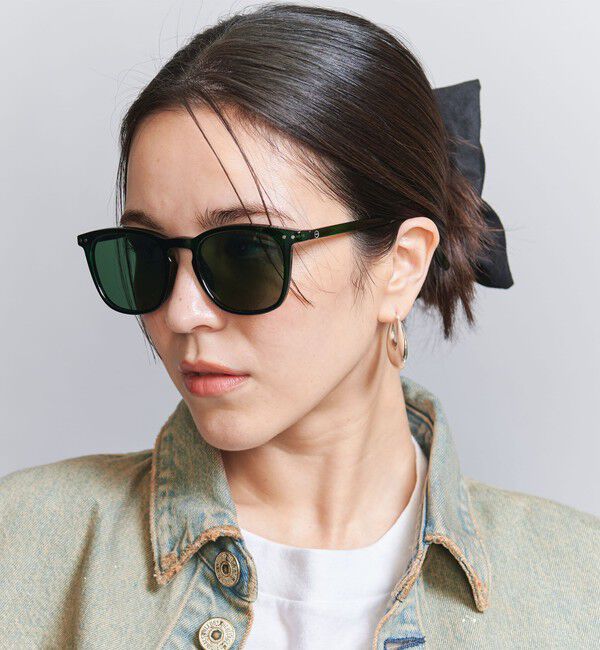 BEAUTY&YOUTH UNITED ARROWS「＜IZIPIZI＞OFFICE PLAYGROUND/ ファッション用グラス」|メガネ|DK.GREEN