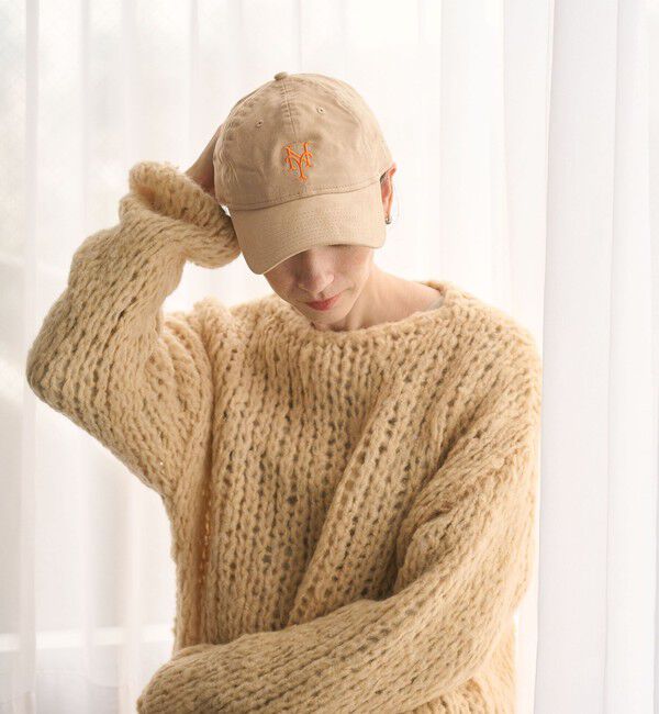 BEAUTY&YOUTH UNITED ARROWS「【別注】＜NEW ERA＞スエードライク ロゴ キャップ」|キャップ・キャスケット|BEIGE