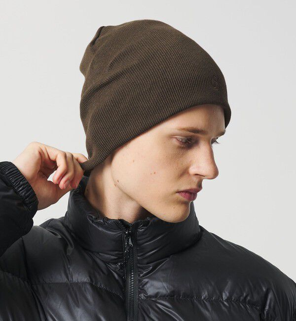 California General Store「＜CGS.＞リバーシブル ボーダー ニットキャップ」|ニット帽|