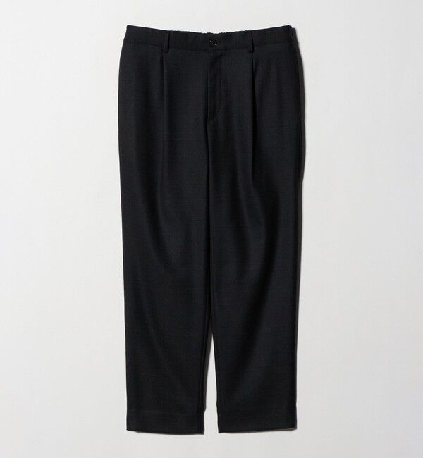BEAUTY&YOUTH UNITED ARROWS「フラノ テーパード イージー パンツ NO.5 手洗い可能」|チノ|