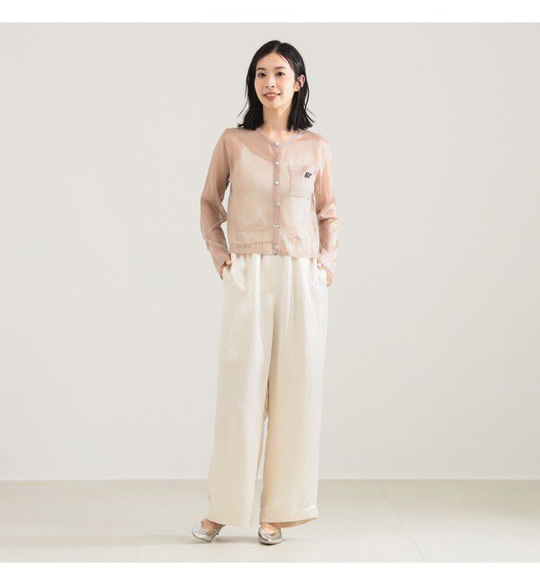 Demi-Luxe BEAMS 「BAUM UND PFERDGARTEN / グリッター ニットカーディガン」|ニット・セーター|