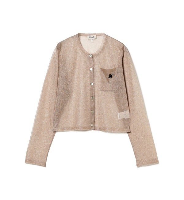 Demi-Luxe BEAMS 「BAUM UND PFERDGARTEN / グリッター ニットカーディガン」|ニット・セーター|