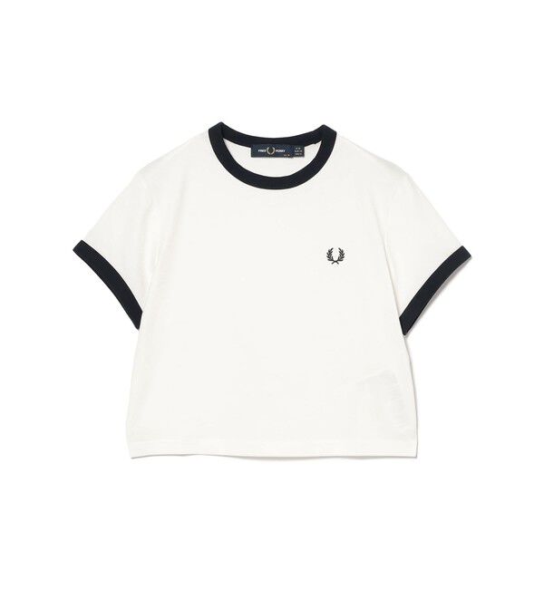 Ray BEAMS 「FRED PERRY / CROPPED RINGER T-SHIRT」|Tシャツ・カットソー|