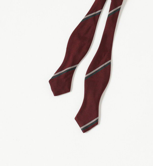 BEAMS PLUS「BEAMS PLUS / Silk Bow Tie Wide Regimental」|ネクタイ・蝶ネクタイ|