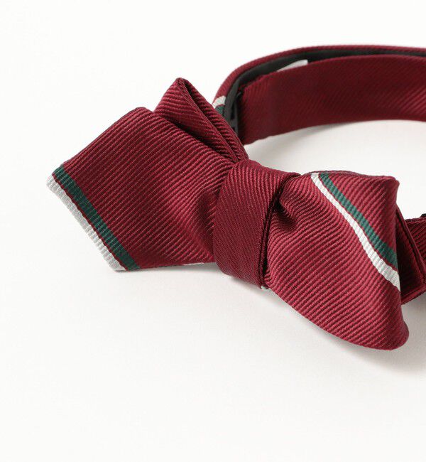 BEAMS PLUS「BEAMS PLUS / Silk Bow Tie Wide Regimental」|ネクタイ・蝶ネクタイ|