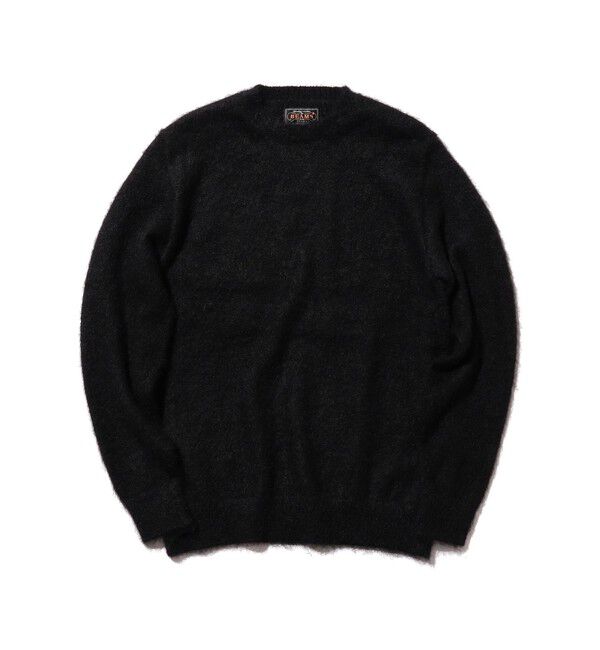 BEAMS PLUS「ストレッチ モヘヤ クルーネック ニット」|ニット・セーター|