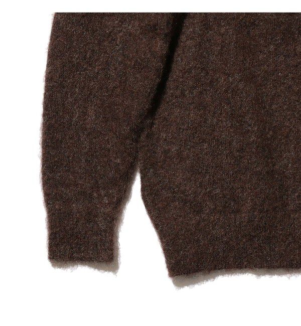 BEAMS PLUS「ストレッチ モヘヤ クルーネック ニット」|ニット・セーター|