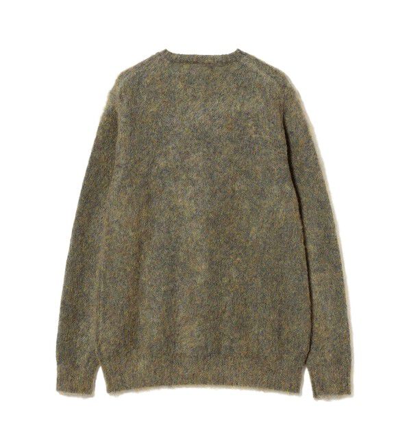 BEAMS PLUS「ストレッチ モヘヤ クルーネック ニット」|ニット・セーター|