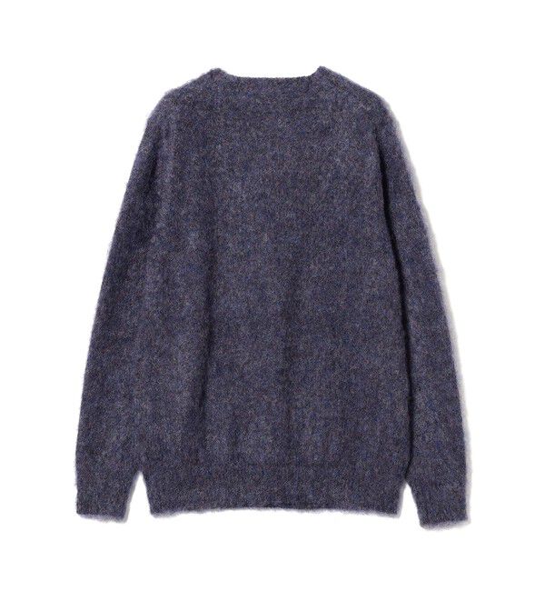 BEAMS PLUS「ストレッチ モヘヤ クルーネック ニット」|ニット・セーター|