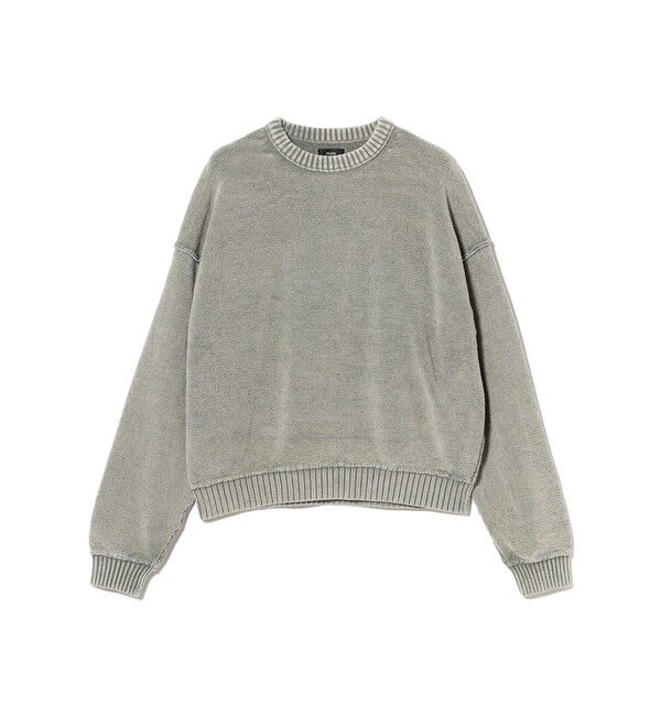 BEAMS「7ゲージ フェード クルーネック ニット」|ニット・セーター|