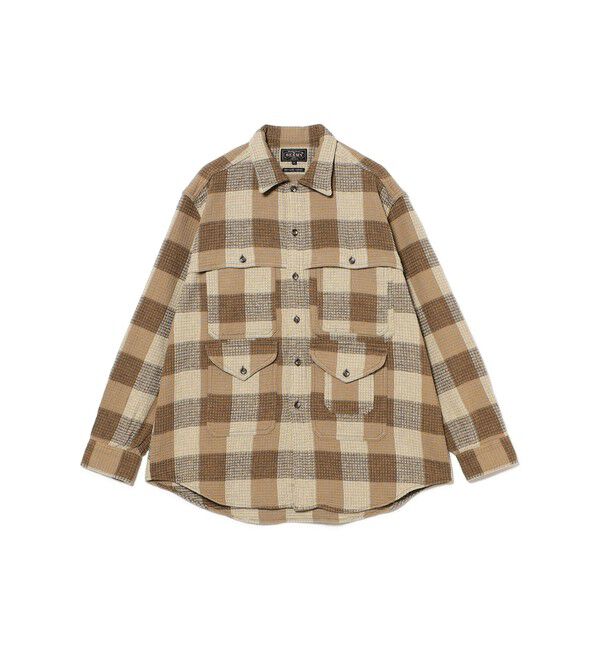 BEAMS PLUS「Adventure Shirt Dobby Block Plaid」|シャツ・ブラウス|