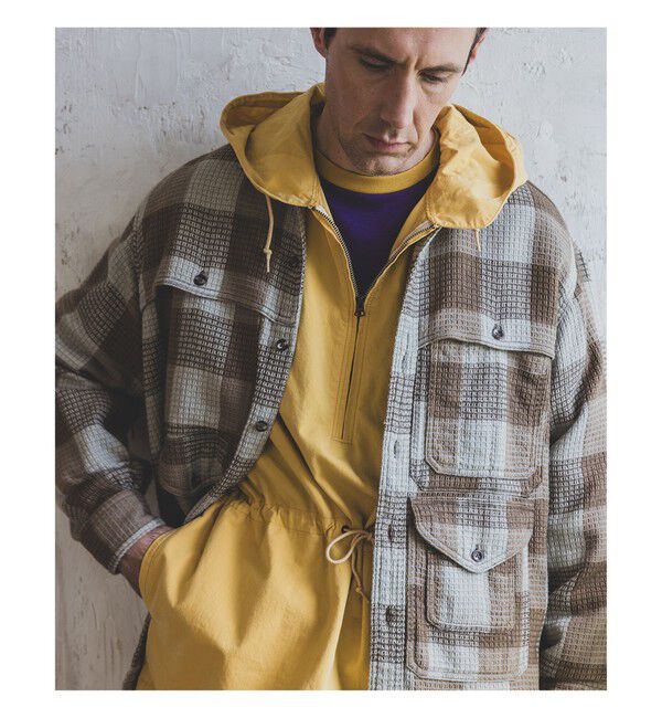 BEAMS PLUS「Adventure Shirt Dobby Block Plaid」|シャツ・ブラウス|