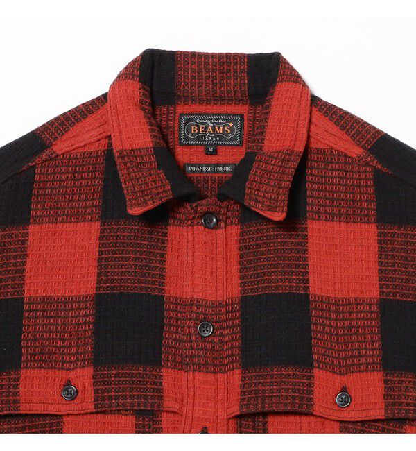BEAMS PLUS「Adventure Shirt Dobby Block Plaid」|シャツ・ブラウス|