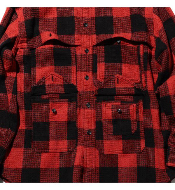 BEAMS PLUS「Adventure Shirt Dobby Block Plaid」|シャツ・ブラウス|
