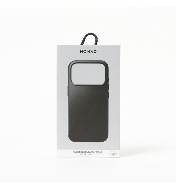 BEAMS「NOMAD / Traditional Leather Case iPhone17 Pro ケース」|モバイルケース|