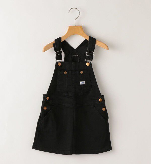 SHIPS KIDS「Lee:デニム オーバーオール スカート(100～120cm)」|スカート|