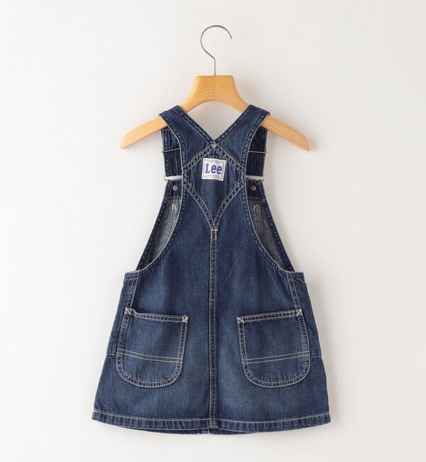 SHIPS KIDS「Lee:デニム オーバーオール スカート(100～120cm)」|スカート|