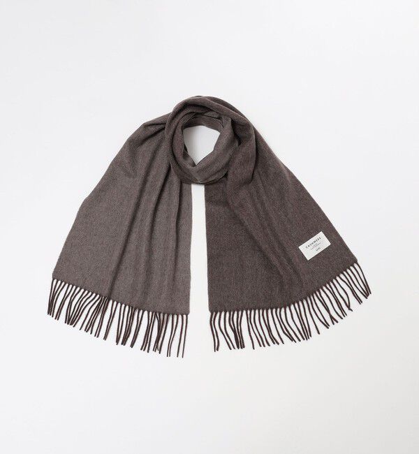 SHIPS「SHIPS: カシミヤ リバーシブル 無地 マフラー」|ストール|