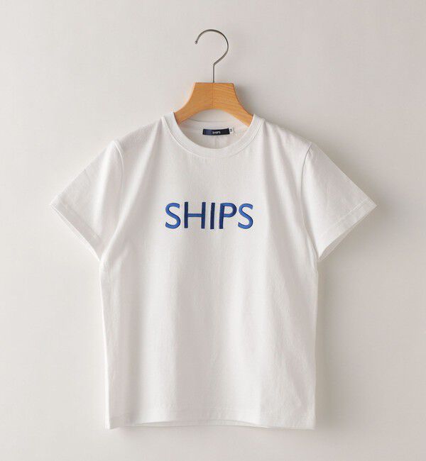 SHIPS KIDS「SHIPS KIDS:100～160cm / SHIPS ロゴ TEE」|Tシャツ・カットソー|