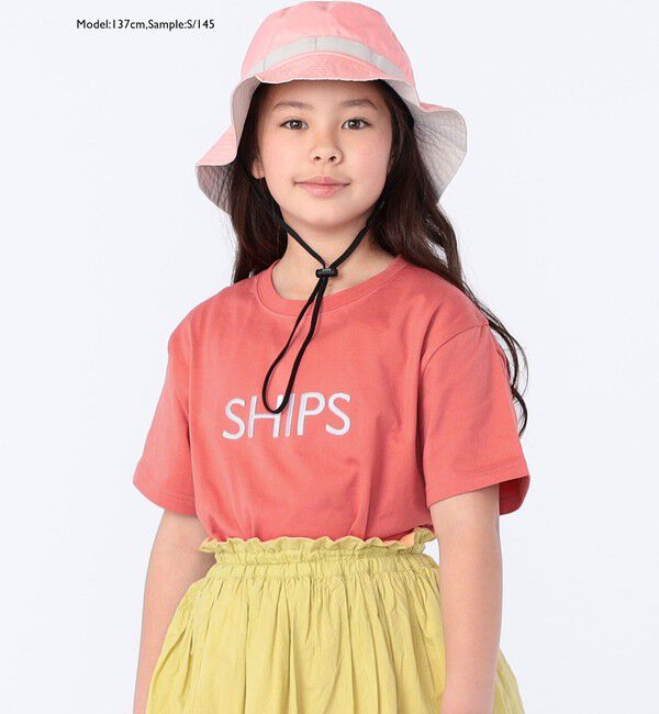 SHIPS KIDS「SHIPS KIDS:100～160cm / SHIPS ロゴ TEE」|Tシャツ・カットソー|