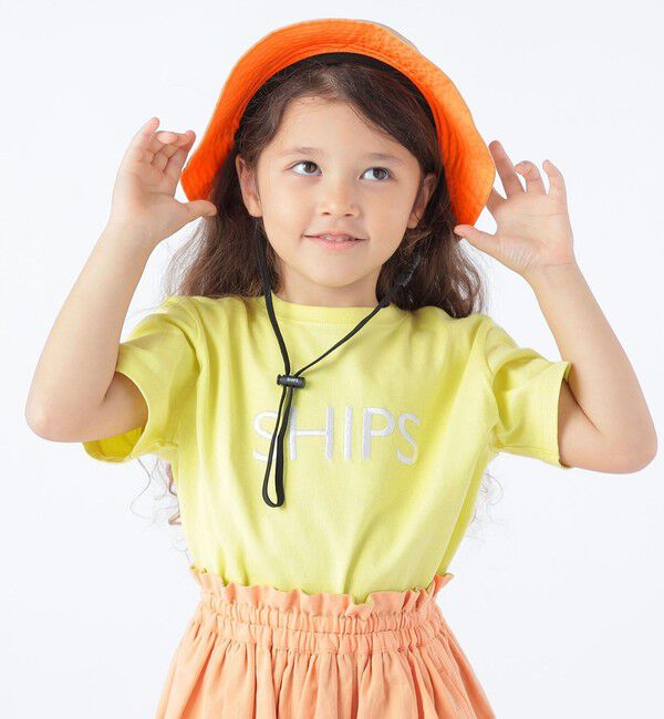 SHIPS KIDS「SHIPS KIDS:100～160cm / SHIPS ロゴ TEE」|Tシャツ・カットソー|