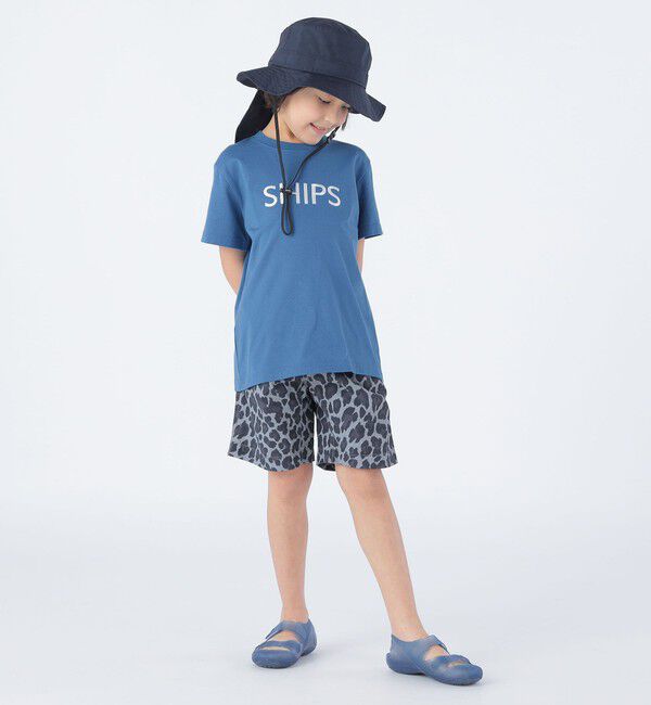 SHIPS KIDS「SHIPS KIDS:100～160cm / SHIPS ロゴ TEE」|Tシャツ・カットソー|