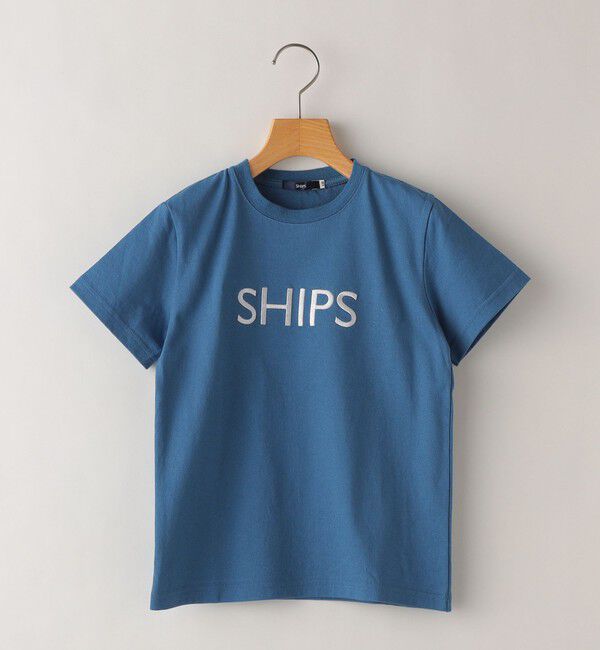SHIPS KIDS「SHIPS KIDS:100～160cm / SHIPS ロゴ TEE」|Tシャツ・カットソー|