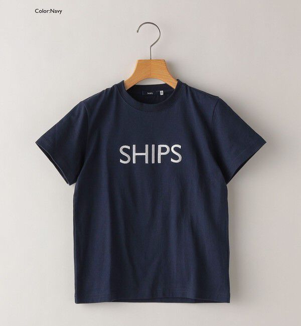 SHIPS KIDS「SHIPS KIDS:100～160cm / SHIPS ロゴ TEE」|Tシャツ・カットソー|
