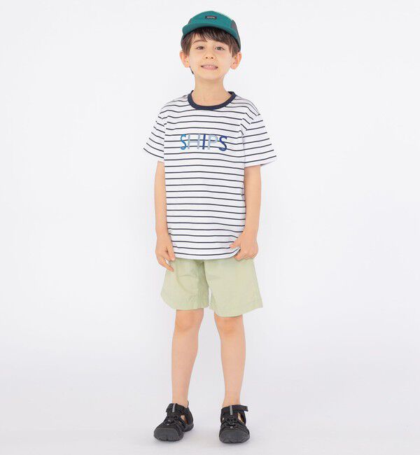 SHIPS KIDS「SHIPS KIDS:100～160cm / SHIPS ロゴ TEE」|Tシャツ・カットソー|
