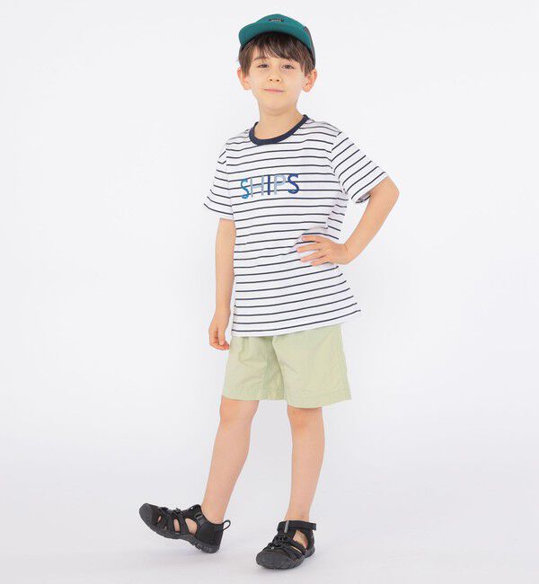 SHIPS KIDS「SHIPS KIDS:100～160cm / SHIPS ロゴ TEE」|Tシャツ・カットソー|