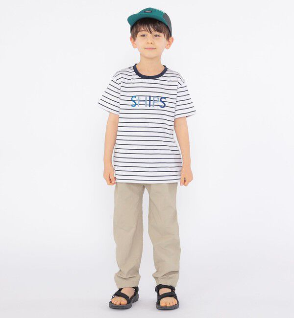 SHIPS KIDS「SHIPS KIDS:100～160cm / SHIPS ロゴ TEE」|Tシャツ・カットソー|