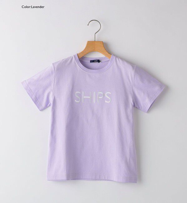 SHIPS KIDS「SHIPS KIDS:100～160cm / SHIPS ロゴ TEE」|Tシャツ・カットソー|