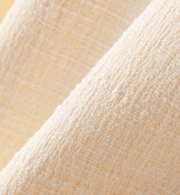 SHIPS KIDS「SHIPS KIDS:110～130cm / フェイク ツイード ボレロ」|ノーカラージャケット|