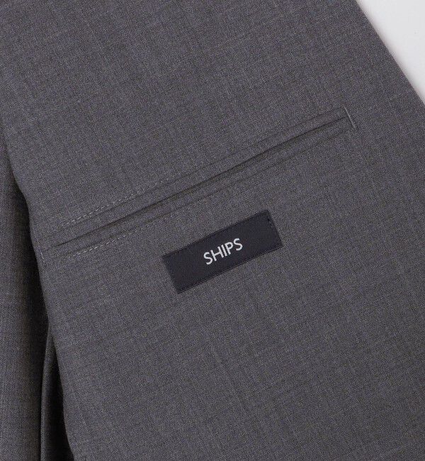 SHIPS「SHIPS:〈手洗い可能〉トロピカルウール 2WAYストレッチ ジャケット (セットアップ対応)」|テーラードジャケット|