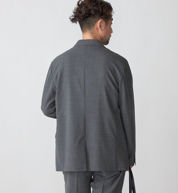 SHIPS「SHIPS:〈手洗い可能〉トロピカルウール 2WAYストレッチ ジャケット (セットアップ対応)」|テーラードジャケット|