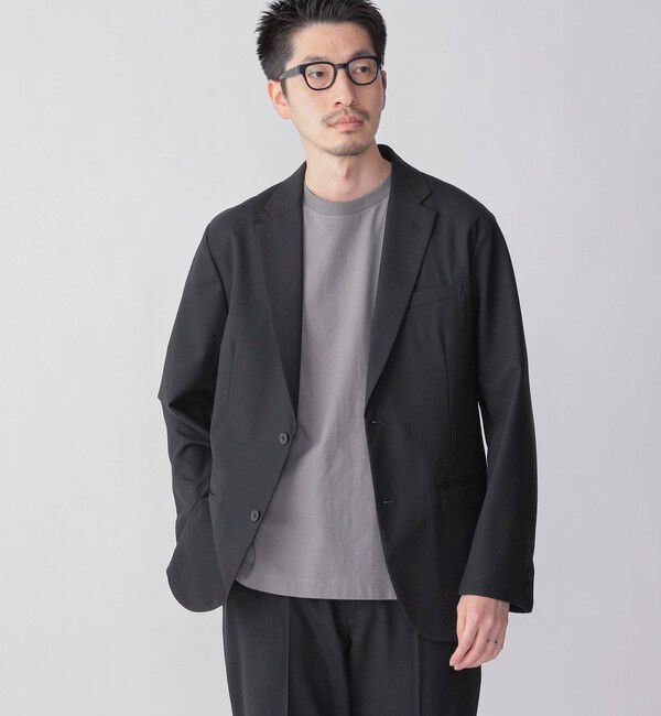 SHIPS「SHIPS:〈手洗い可能〉トロピカルウール 2WAYストレッチ ジャケット (セットアップ対応)」|テーラードジャケット|