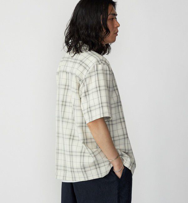 SHIPS「SHIPS: MADE IN JAPAN ドライタッチ オープンカラーシャツ 23SS」|シャツ・ブラウス|