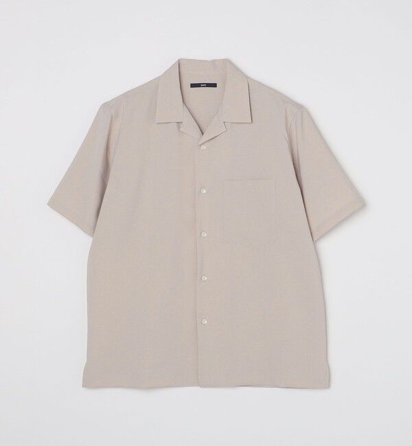SHIPS「SHIPS: MADE IN JAPAN ドライタッチ オープンカラーシャツ 23SS」|シャツ・ブラウス|