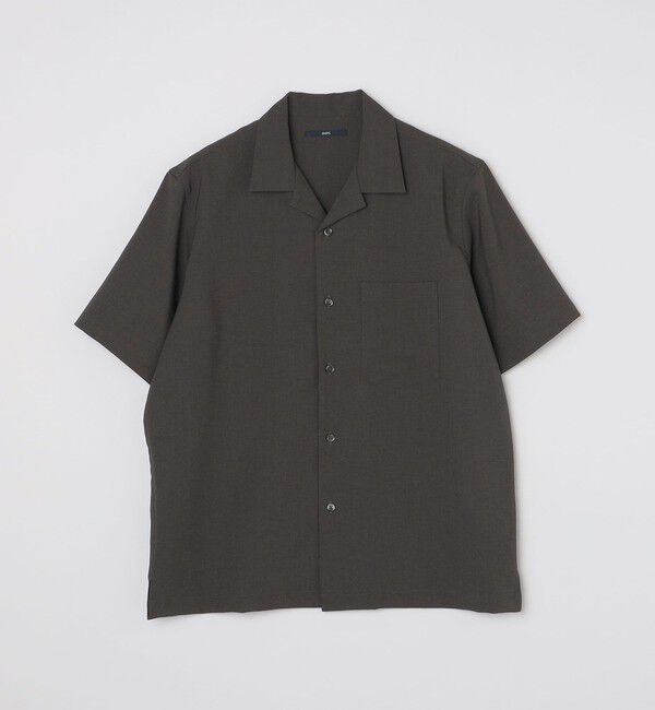 SHIPS「SHIPS: MADE IN JAPAN ドライタッチ オープンカラーシャツ 23SS」|シャツ・ブラウス|