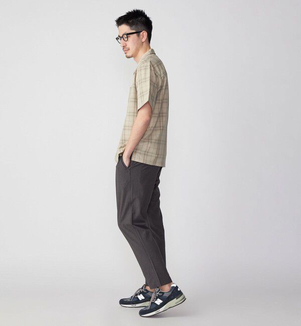 SHIPS「SHIPS: MADE IN JAPAN ドライタッチ オープンカラーシャツ 23SS」|シャツ・ブラウス|