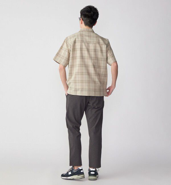 SHIPS「SHIPS: MADE IN JAPAN ドライタッチ オープンカラーシャツ 23SS」|シャツ・ブラウス|