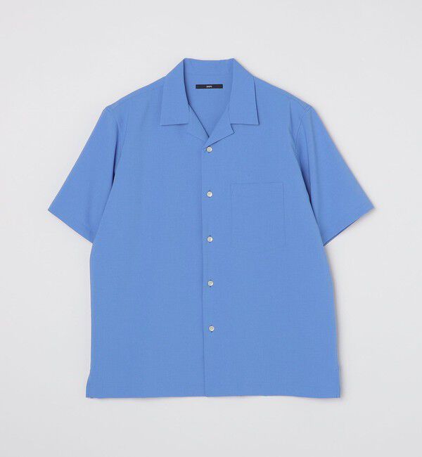 SHIPS「SHIPS: MADE IN JAPAN ドライタッチ オープンカラーシャツ 23SS」|シャツ・ブラウス|